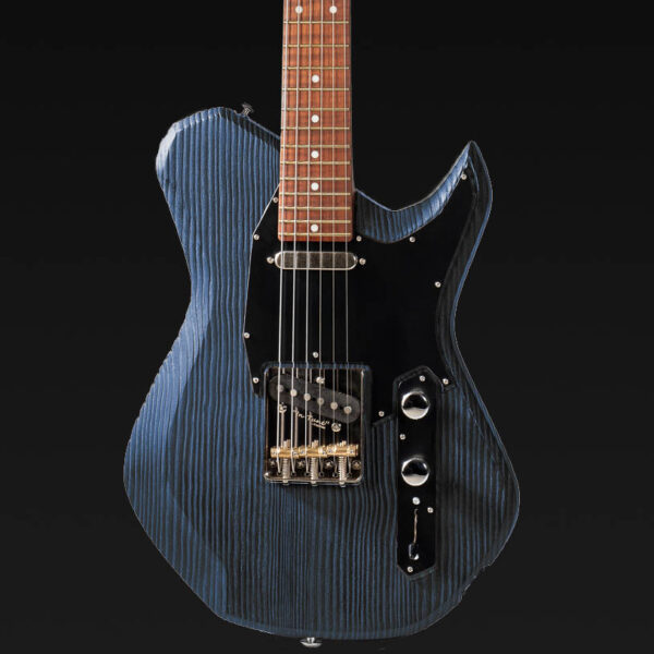 Cyanure Saphir - Telecaster Flamel Guitars