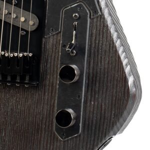 Ajustes -<p> Volumen/tono<br /> Selector de 3 posiciones<br /> Potenciómetros CTS<br /> Condensador de gota naranja</p>
 