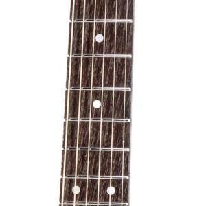 Tocar -<p> Radio 9,5″<br /> Palo de rosa de la India<br /> Trastes medianos jumbo de herrero, 36% níquel</p>
 